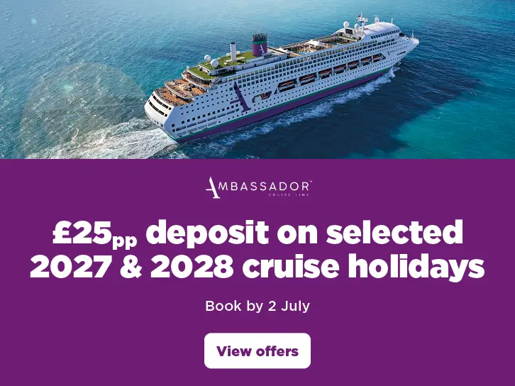 Ambassador £25pp Deposit